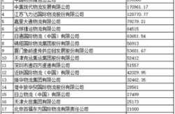 物流排行,揭秘年度物流排行背后的故事